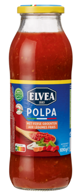 Polpa di pomodoro - Elvea Polpa Legumi 690g