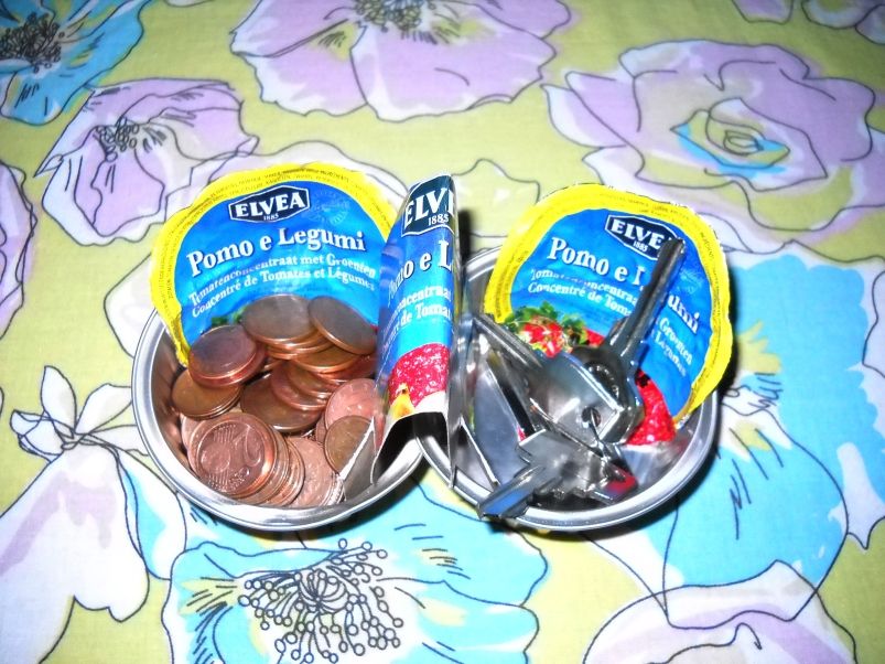 Bakjes voor kleingeld/sleutels