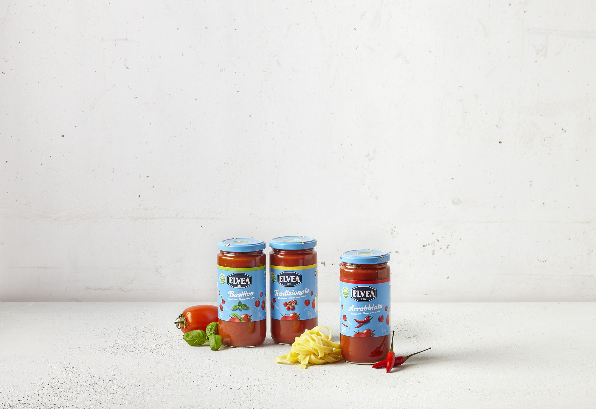 Elvea innoveert en ontwikkelt pastasauzen