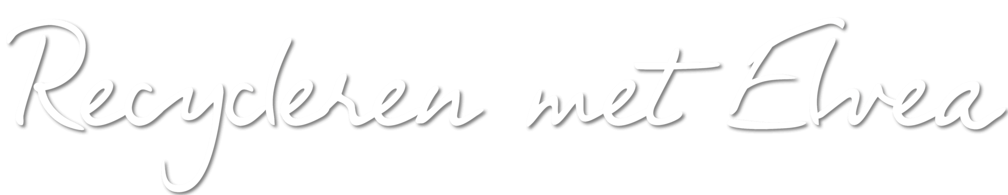 Recycleer met ELVEA